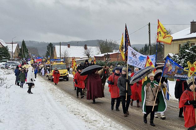 Orszak Trzech Króli przeszedł z Lubowidza do Lęborka