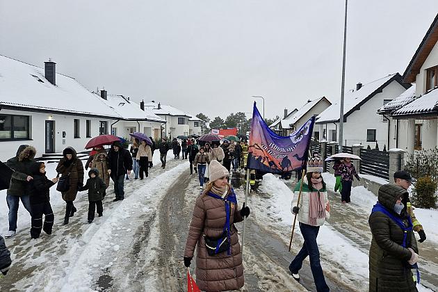 Orszak Trzech Króli przeszedł z Lubowidza do Lęborka