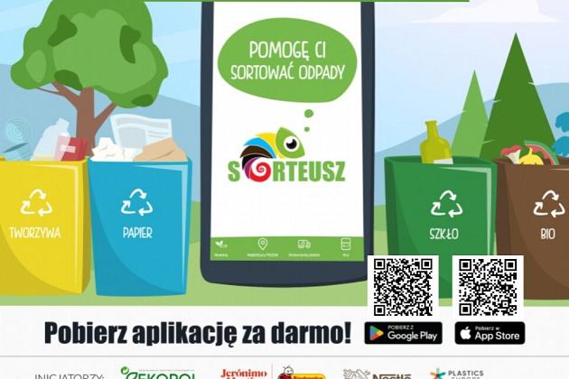 Pobierz darmowe aplikacje, żeby dowiedzieć się, jak postępować z odpadami