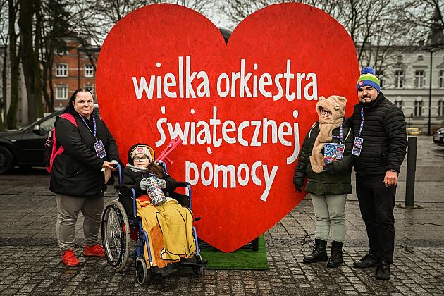 Dla onkologii i hematologii dziecięcej. Lębork zagrał z Wielką Orkiestrą Świątecznej Pomocy