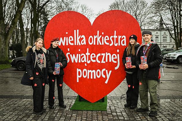 Dla onkologii i hematologii dziecięcej. Lębork zagrał z Wielką Orkiestrą Świątecznej Pomocy