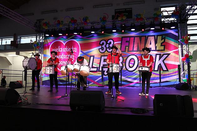 Dla onkologii i hematologii dziecięcej. Lębork zagrał z Wielką Orkiestrą Świątecznej Pomocy