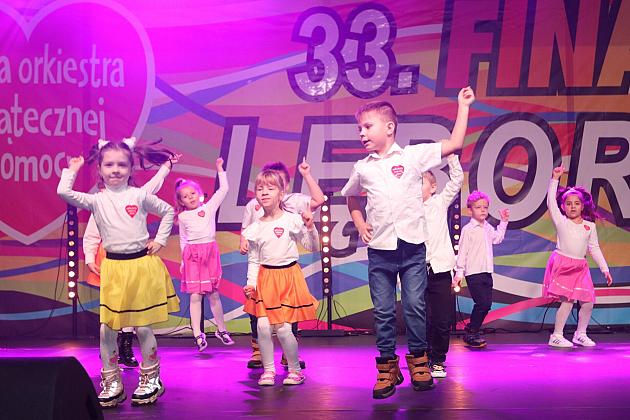 Dla onkologii i hematologii dziecięcej. Lębork zagrał z Wielką Orkiestrą Świątecznej Pomocy