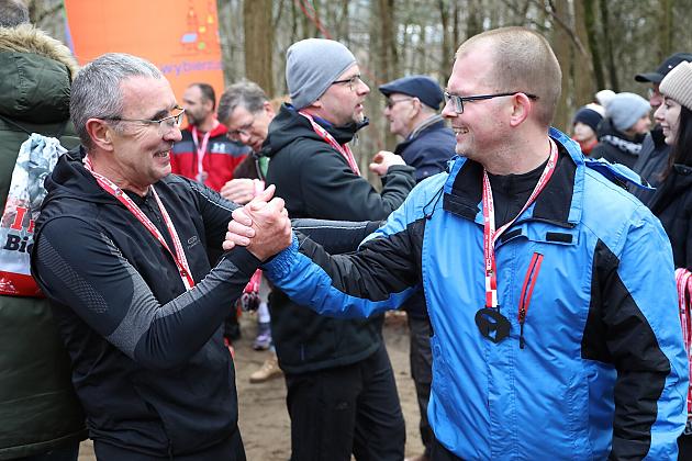 Patriotyczne bieganie w Parku Chrobrego z okazji Narodowego Dnia Pamięci Żołnierzy Wyklętych