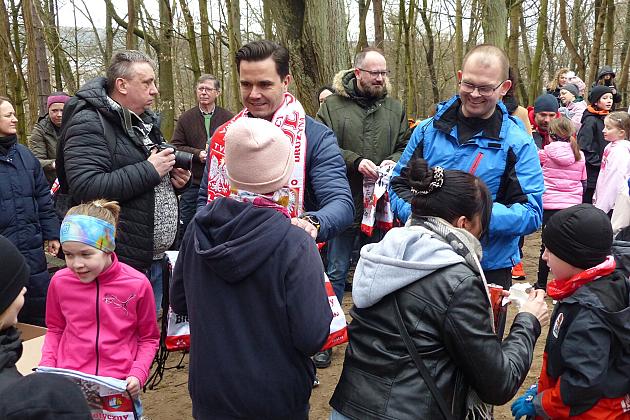 Patriotyczne bieganie w Parku Chrobrego z okazji Narodowego Dnia Pamięci Żołnierzy Wyklętych