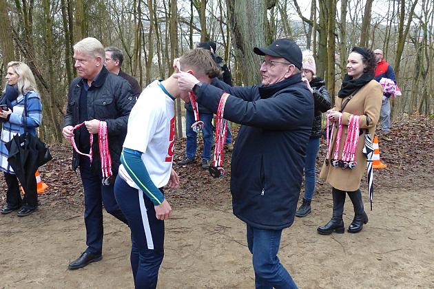 Patriotyczne bieganie w Parku Chrobrego z okazji Narodowego Dnia Pamięci Żołnierzy Wyklętych