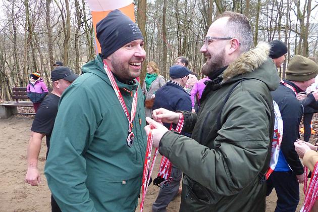 Patriotyczne bieganie w Parku Chrobrego z okazji Narodowego Dnia Pamięci Żołnierzy Wyklętych
