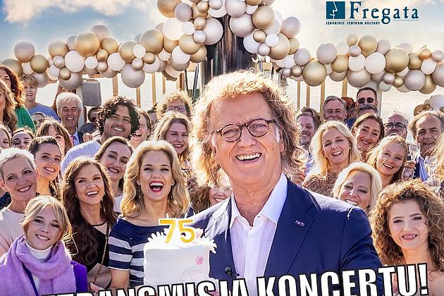 Jubileuszowy koncert André Rieu na ekranie lęborskiej 