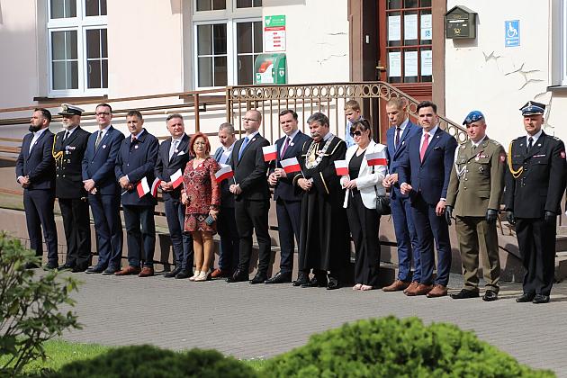 Uroczyste świętowanie Dnia Flagi RP