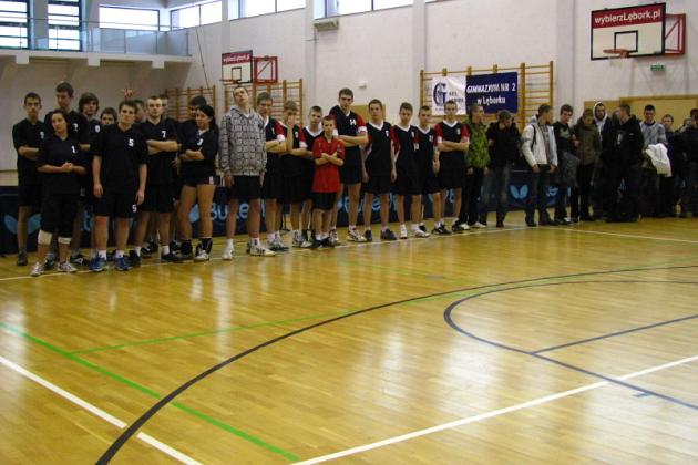 Gimnazjalna siatkówka w Lęborku