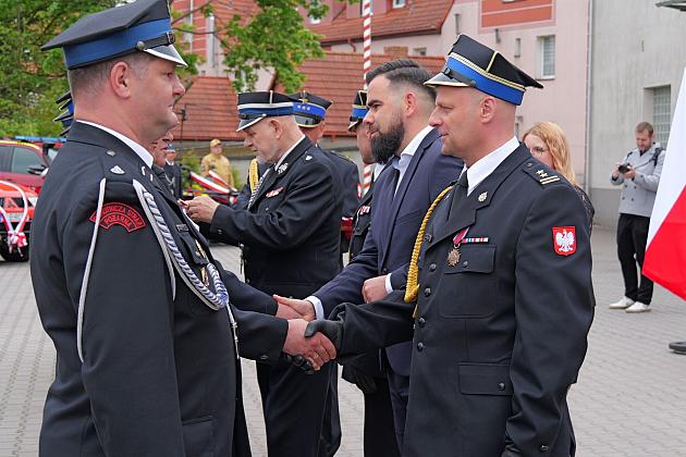 Dzień Strażaka w Lęborku. Zasłużone medale, nagrody i wyróżnienia