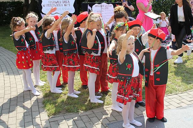 Taniec, uśmiech i radość – taki był III. Festiwal Tańca w Przedszkolu nr 9