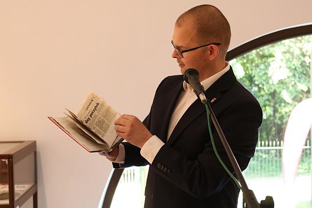 Historia Pogoni Lębork na otwartej w Wieży Ciśnień wystawie z okazji 80-lecia klubu