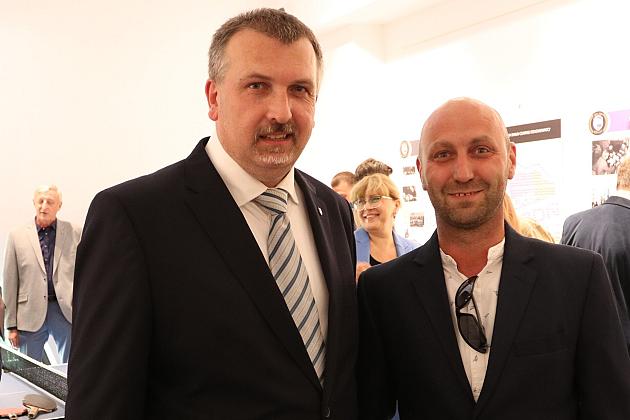 Historia Pogoni Lębork na otwartej w Wieży Ciśnień wystawie z okazji 80-lecia klubu