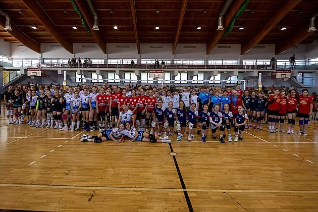 Siatkarski ogień podczas Ogólnopolskiego Turnieju o Puchar Małgorzaty Glinki