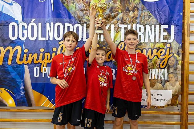 Siatkarski ogień podczas Ogólnopolskiego Turnieju o Puchar Małgorzaty Glinki