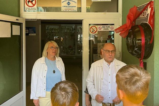 Wielki sukces SP8 – dzięki wspólnemu wysiłkowi mają własny defibrylator