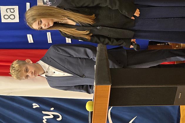 Uroczyste zakończenie roku szkolnego klas VIII w SP7