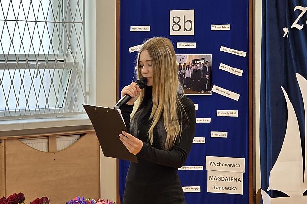 Uroczyste zakończenie roku szkolnego klas VIII w SP7