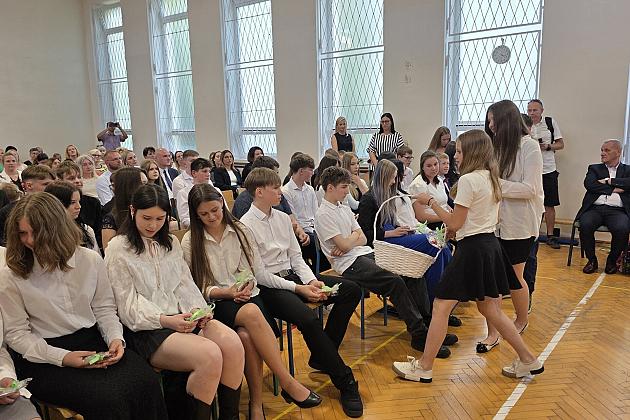 Uroczyste zakończenie roku szkolnego klas VIII w SP7
