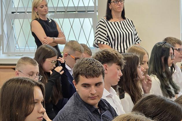 Uroczyste zakończenie roku szkolnego klas VIII w SP7