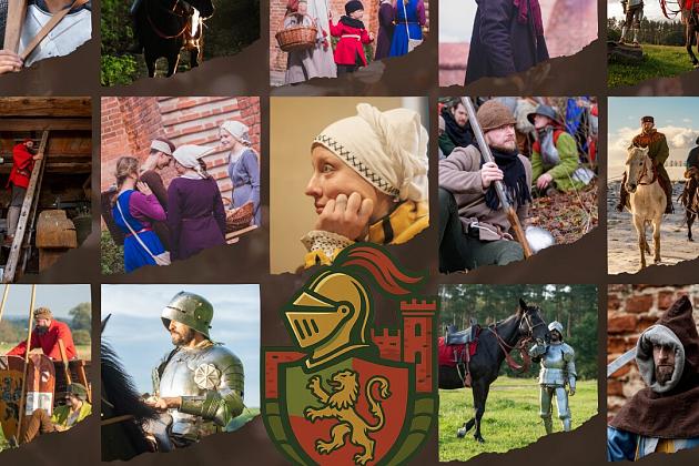 Kadry z epoki miecza i legend podczas Jarmarku św. Jakuba