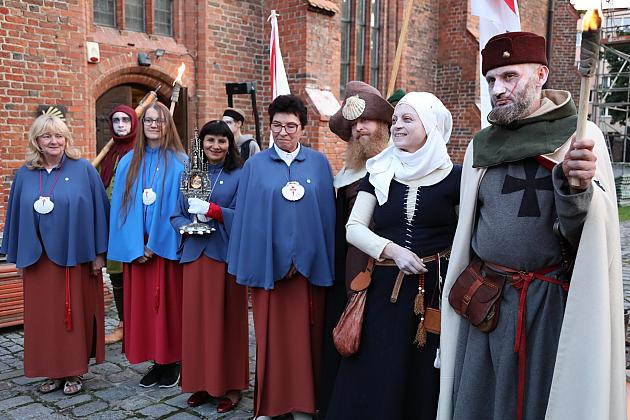 Klucz do miasta w rękach św. Jakuba! Duże zainteresowanie spacerem z duchami Krzyżaków