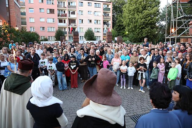 Klucz do miasta w rękach św. Jakuba! Duże zainteresowanie spacerem z duchami Krzyżaków
