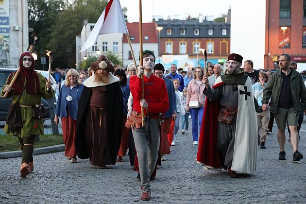 Klucz do miasta w rękach św. Jakuba! Duże zainteresowanie spacerem z duchami Krzyżaków