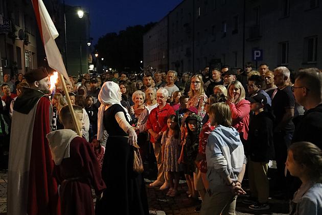 Klucz do miasta w rękach św. Jakuba! Duże zainteresowanie spacerem z duchami Krzyżaków