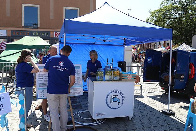 Zapraszamy na miejskie stoisko i orzeźwiającą lęborską „kranówkę”!