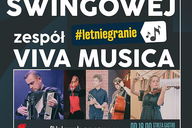 Letnie Granie w Lęborku - zapraszamy na koncert muzyki swingowej
