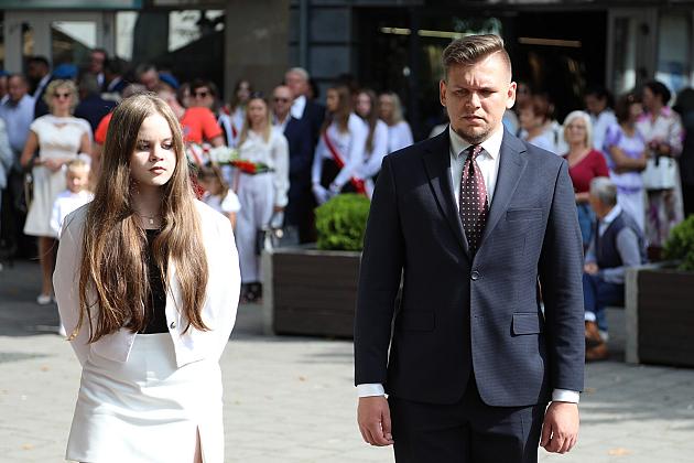 Pamięć, która zobowiązuje – w Lęborku uczczono 86. rocznicę wybuchu II wojny światowej