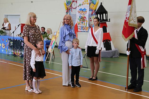 Ślubowanie nowych uczniów Szkoły Podstawowej nr 8