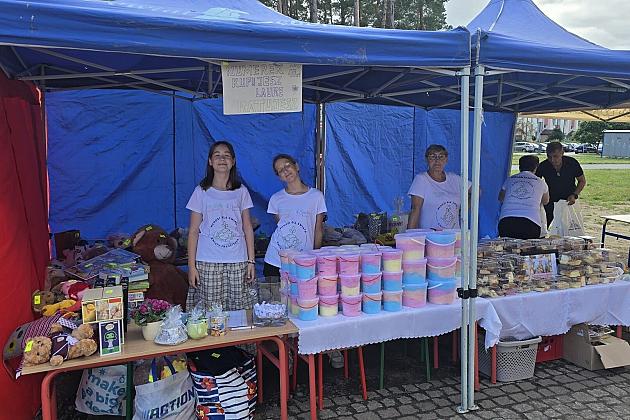 Udany piknik ze zbiórką dla Laury Cyry
