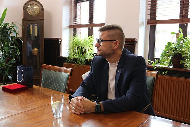 Wizyta w ratuszu sekretarza generalnego Polskiej Unii Karate. Już w sobotę wielkie emocje