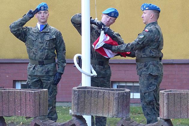 Polskie ofiary II wojny światowej upamiętnione przy jednostce wojskowej