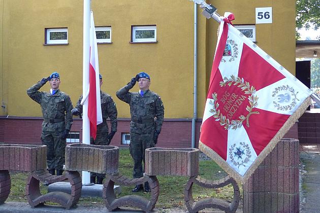 Polskie ofiary II wojny światowej upamiętnione przy jednostce wojskowej