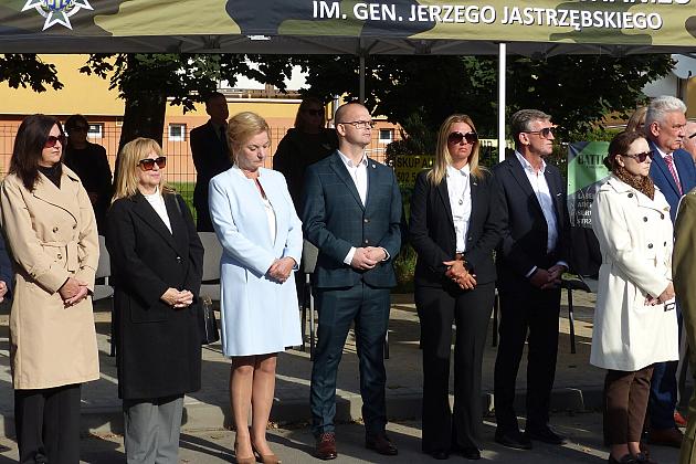 Polskie ofiary II wojny światowej upamiętnione przy jednostce wojskowej