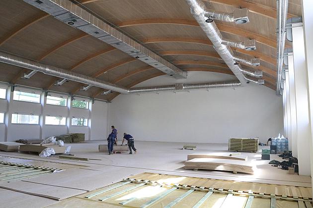 Budowa hali sportowej przy SP1 na finiszu