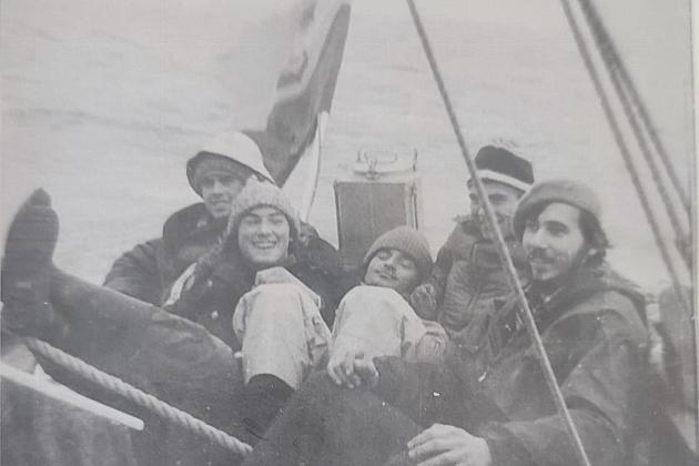 Historyczne osiągnięcie lęborczanina – na pokładzie żaglowca opłynął legendarny Spitsbergen