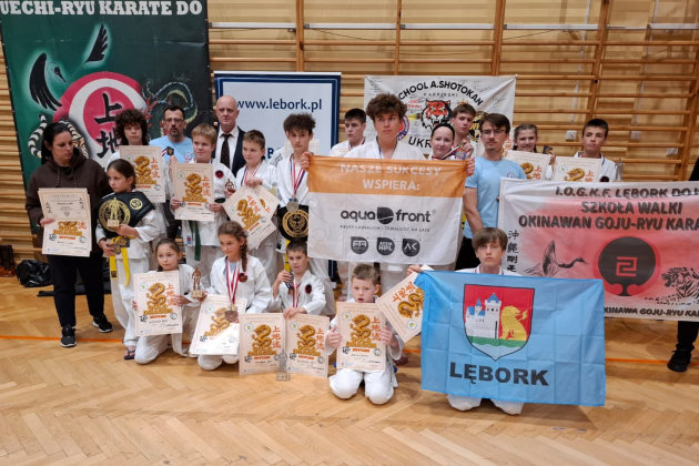 Sukces lęborskich karateków w ogólnopolskim turnieju