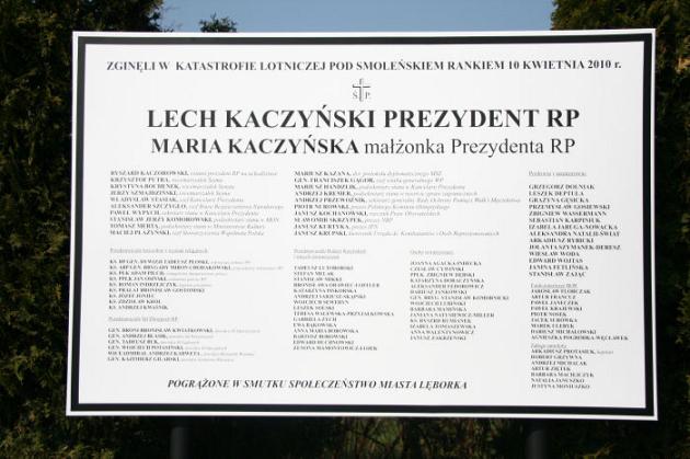 Modlitwa za śp. Ofiary katastrofy