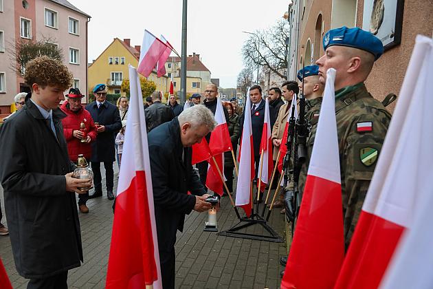 W hołdzie działaczom niepodległościowym - walczyli o przyłączenie Lęborka do odrodzonej Polski