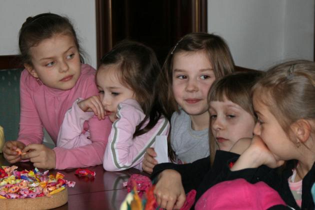 Zajęcia świetlicowe u Burmistrza Miasta