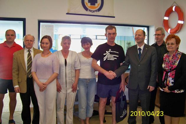 Podziękowanie za bohaterską postawę