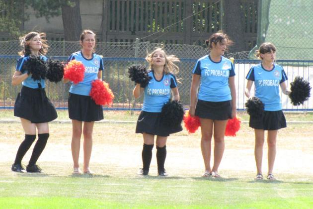 Zagrali w słonku i deszczu