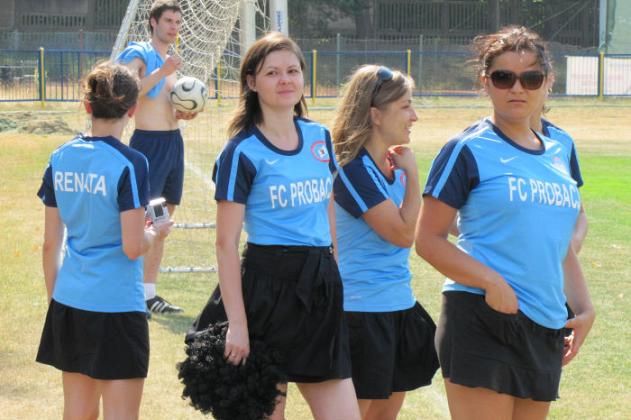 Zagrali w słonku i deszczu