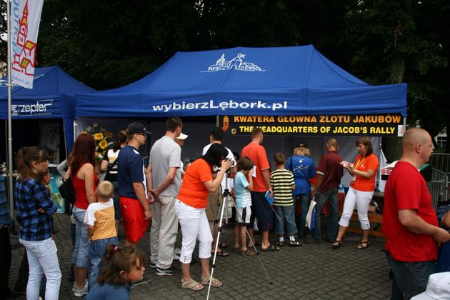 Lęborskie Dni Jakubowe AD 2010 – pod chmurką, ale w gorącej atmosferze