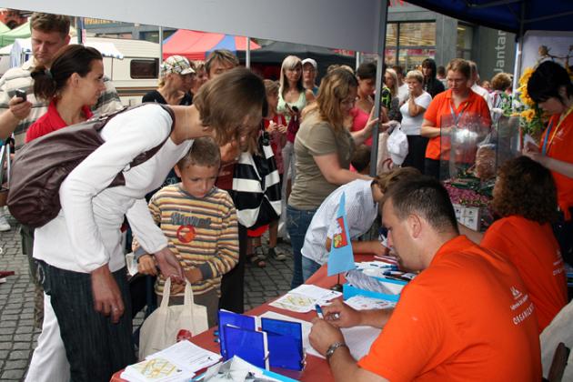 Lęborskie Dni Jakubowe AD 2010 – pod chmurką, ale w gorącej atmosferze